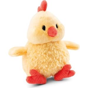 NICI Eggwina 61116 Pluche kuiken, 20 cm, geel, schattige pluche knuffel om te knuffelen, om te spelen, voor kinderen en volwassenen, een geweldig cadeau-idee