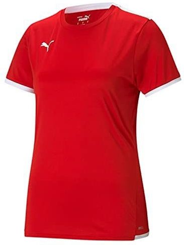 Puma Teamliga Shirt Korte Mouw Dames - Rood