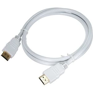 PremiumCord HDMI A naar HDMI kabel M/M 10m 1m wit