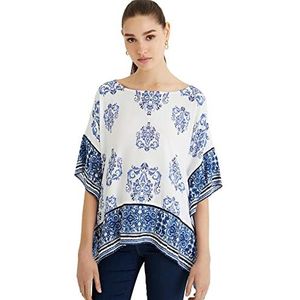 Desigual Andes Damesblouse, Blauw