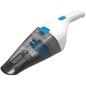 BLACK DECKER - Oplaadbare DUSTBUSTER Snoerloze Handstofzuiger - Compacte 3.6V Mini Stofzuiger - Autonomie 11.5 min - Lithium-ion batterij - Inhoud 325 ml - Ergonomische handgreep - Wit - NVC115JL-QW