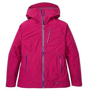 Marmot Wm's Knife Edge regenjas, hardshell, winddicht, waterdicht, ademend, voor dames, zwart, maat L (fabrieksmaat: L, Wild roze