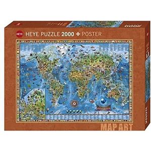 Amazing World Puzzel: 2000 stukjes