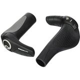 Ergon GP2-S Rohloff Nexus Grip voor mountainbike, volwassenen, uniseks, zwart, Eén maat