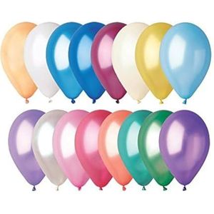GEMAR - Zak met 100 ballonnen, BA19600/meerkleurig, Eén maat