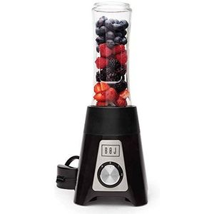 BOJ Draagbare mixer SB-600X, inhoud 0,6 l, 2 snelheden + puls, roestvrijstalen messen, hoog vermogen 300 W