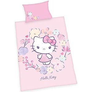 Herding Hello Kitty beddengoed, katoen, meerkleurig, 40 x 60 cm, 100 x 135 cm