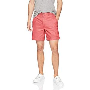 Amazon Essentials Short pour hommes, coupe ajustée, 17,8 cm, rouge délavé, taille 28