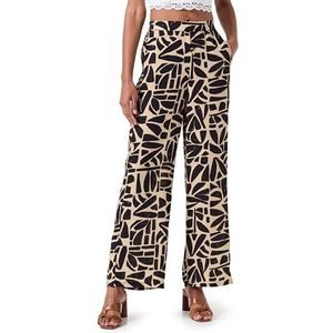 ONLY Onlalmina Life Palazzo Pantalon Noos Ptm, Noir, 46