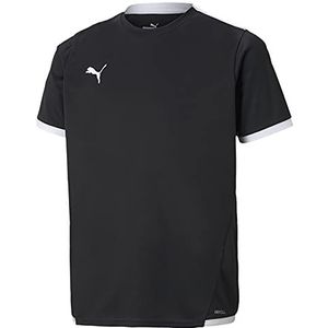 Puma Teamliga Jr T-shirt uniseks kinderen, Puma zwart/puma wit