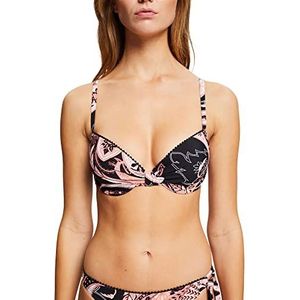 ESPRIT Liberty Beach RCS gevoerde beha voor dames, Zwart 3