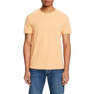 ESPRIT 993ee2k303 T-shirt heren, 850/Pastel Oranje