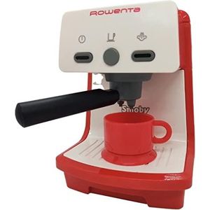 Smoby - Rowenta 310546 Koffiezetapparaat voor kinderen, imitatiespeelgoed, tonen en lichtfunctie