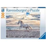 Puzzel Paard Op Het Strand (500 Stukjes, Paarden Thema)