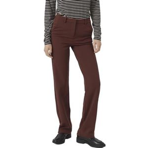 VERO MODA Vmzamira Mr Slim damesbroek, Chocolade