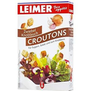 Leimer Croutons, knoflook, ui, (1 x 100 g)