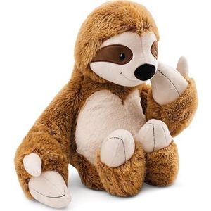 Slobby Pluche luiaard, 50 cm, bruin, pluche dier, schattige pluche knuffel om te knuffelen, om te spelen, voor kinderen en volwassenen, een geweldig cadeau-idee