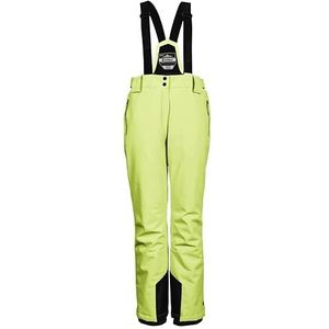 killtec Femme Pantalon Fonctionnel/de Ski avec Bretelles Amovibles KSW 249 WMN Ski PNTS, helllime, 38, 37559-000