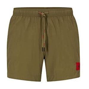 HUGO Dominica Swim_Shorts voor heren, open groen345, S, Open Green345