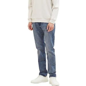 TOM TAILOR Denim 1039007 Slim Piers Jeans voor heren, 10118-used Light Stone Blue Denim