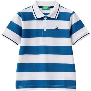 United Colors of Benetton Polo Enfants et Garçons, Bluette 901, 7 ans