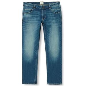 camel active Woodstock Jeans Stretch Casual Fit Heren Jeans, Medium Blauw (Indigo)