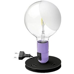 Flos Lampadina F3299042 tafellamp, 12,5 x 24 cm, violet