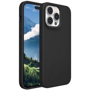JT Berlin Steglitz Liquid-Silicon dunne beschermhoes compatibel met Apple iPhone 15 Pro beschermhoes van siliconen [compatibel met draadloos opladen/magnetisch opladen, binnenvoering van zachte