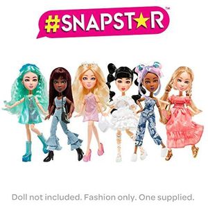 BANDAI YL30010 Outfits & Fashion SnapStar Dressurpop, 23 cm, accessoires voor het personaliseren van poppen