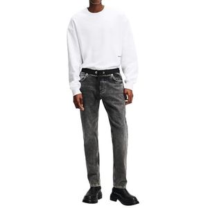 KARL LAGERFELD JEANS Karl Lagerfeld Jeans Tapered Denim Heren Jeans, Grijs, Taille 33 / lengte 32