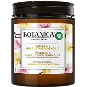 Air Wick Botanica Geurkaars van was Vanille en Himalaya Magnolia, 205 g