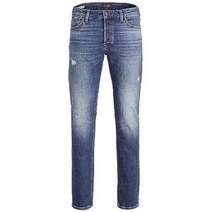 JACK & JONES Male Comfort Fit Jeans Mike Vintage GE 970, Denim blauw