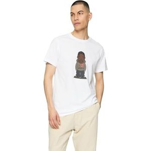 Mister Tee T-shirt Texas Sketch pour homme, Blanc., S