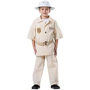Dress-Up-America Safari-ontdekkingsset voor kinderen, jungle-ontdekkingset, Guardian-kostuum van Zoo voor jongens en meisjes