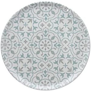 Tognana Aura Blu Pizzaset, rond, gemaakt in Italië, 4 stuks