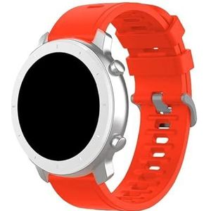 Amazfit GTR/Stratos / Huawei / Samsung / Cool Elite / Sunset rubber 22 mm rood, Estandar