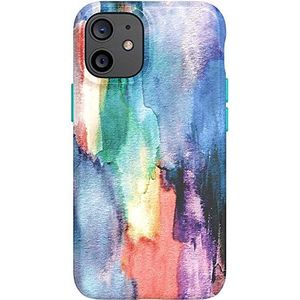 tech21 EcoArt T21-8562 Aquarelhoes voor Apple iPhone 12 Mini 5G, volledig biologisch afbreekbaar, 3 meter valbescherming