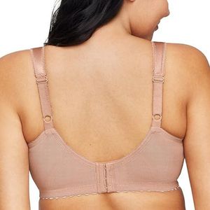 Glamorise Dames 1000 Full Coverage Bra, Cappuccino, 120E, Cappuccino, Cappuccino