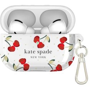 kate spade new york AirPods Pro hoes met sleutelring - Cherry Dot compatibel met AirPods Pro 2e / 1e generatie