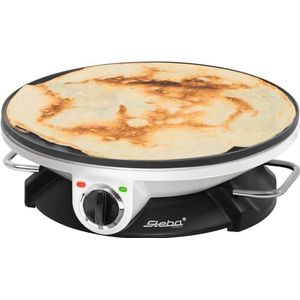 Steba CR32 - Crepes/pannenkoekmaker - 32 cm - Zwart/Wit