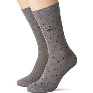 BOSS 2p Rs Dots Mc Regular_Socks Heren, Medium Grey31