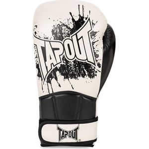 Tapout Bandini 960007 Paire de gants de boxe en cuir Écru/noir 12 oz