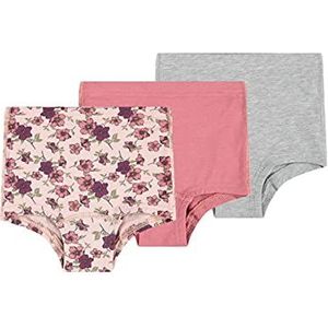 Name It Nmftights 3p Deco Rose Flower Noos Shorty, 3 jaar jongens, Deco roze.