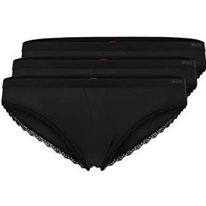HUGO Triplet Micro Brief Dames, Zwart 1