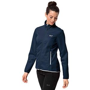 Jack Wolfskin Hydro Fleece damesjas, Middernacht Blauw