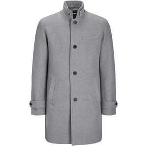 JACK & JONES Jjemelton Wool Coat Sn wollen jas voor heren (1 stuk), Lichtgrijs chinees