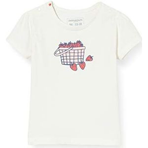 Imps & Elfs G Slim T-Shirt SS Barkly West Baby Meisje Ecru (Marshmallow P157), 62, Ecru (Marshmallow P157)