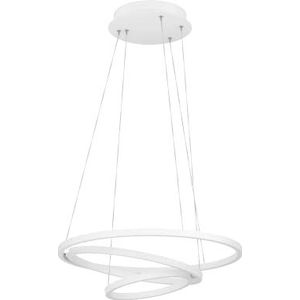 EGLO connect.z Lobinero-Z Smart Hanglamp - Ø 58 cm - Wit - Instelbaar wit licht - Dimbaar - Zigbee