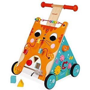 Janod Houten Loopwagen Cat