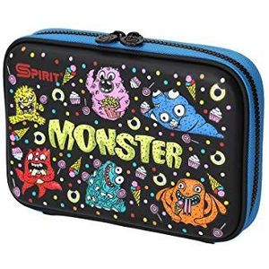 TTS Monster pennenetui, zwart, XL, zwart, XL, voor school, zwart., xl, schoolaccessoires